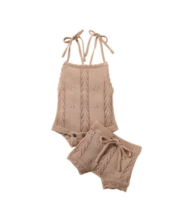 Knitted Baby Romper