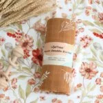 LifeTree Muslin Swaddle Blankets: 2-Pack Neutral Soft Baby Swaddling Wraps