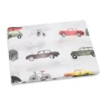 100% Cotton Muslin Baby Blanket: 120x120cm Soft Swaddle and More