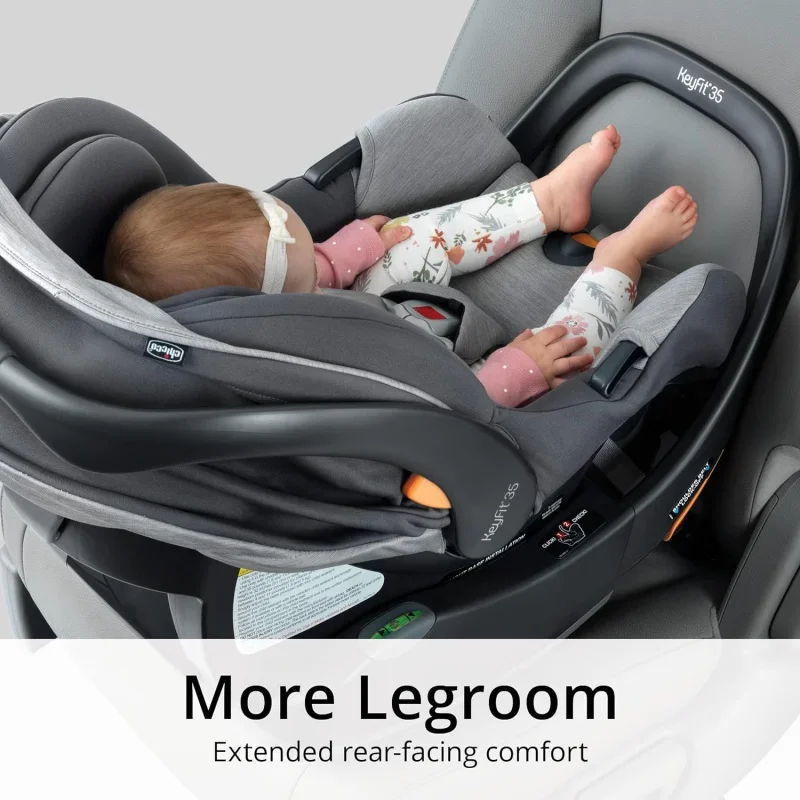 Chicco KeyFit 35 ClearTex Infant Rear-Facing Car Seat and Base