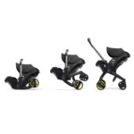Baby Stroller 3 in 1 with Car Seat: High Landscape Folding Baby Carriage for Newborns