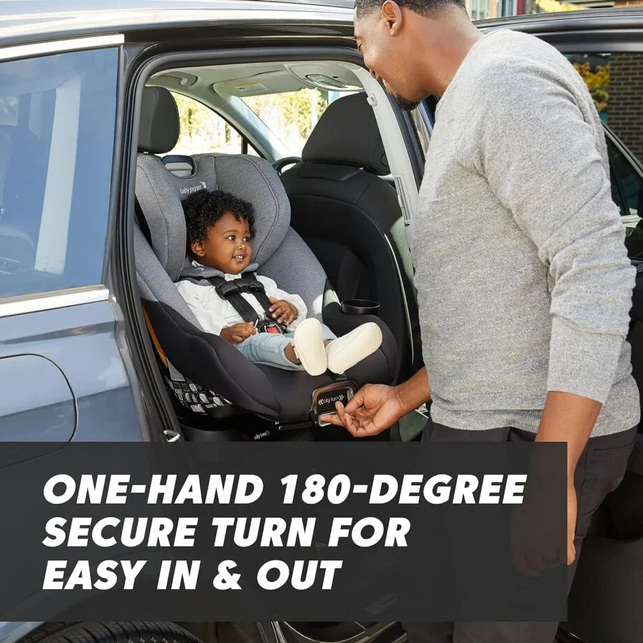 Baby Jogger City Turn Rotating Convertible Car Seat: Easy In and Out with Unique Turning Feature