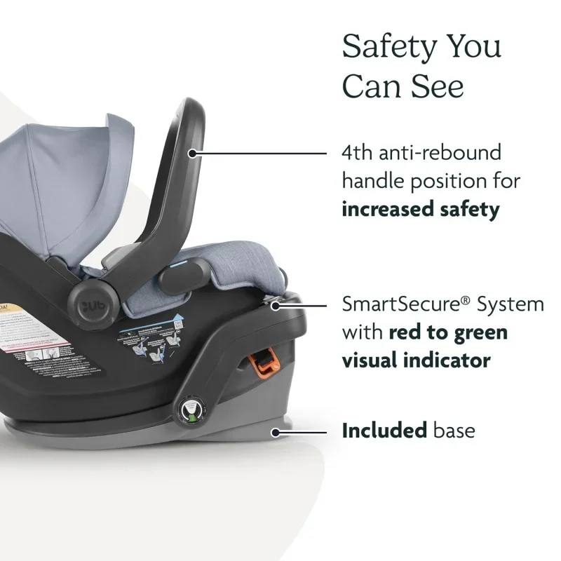 UPPAbaby Mesa V2 Infant Car Seat: Easy Installation with Innovative SmartSecure Technology