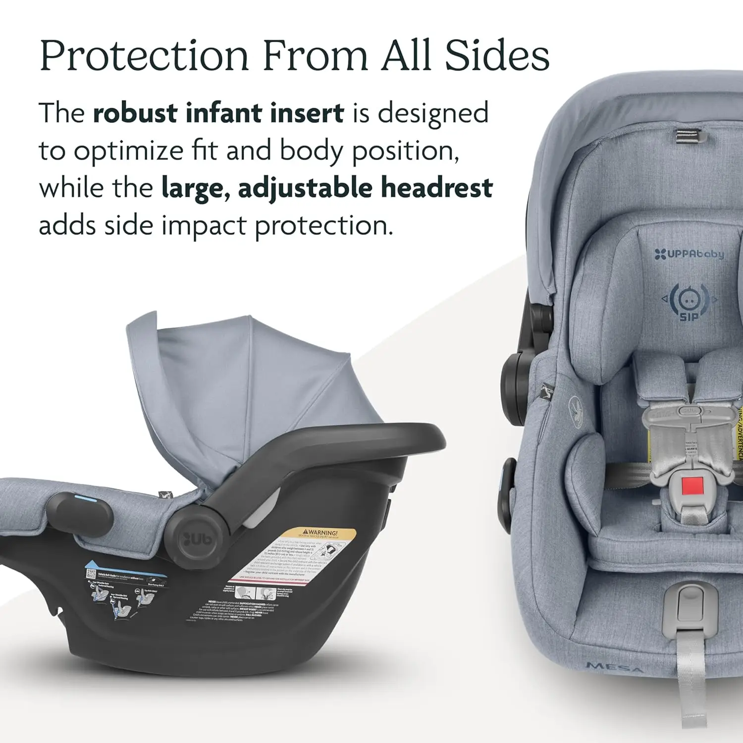 UPPAbaby Mesa V2 Infant Car Seat: Easy Installation with Innovative SmartSecure Technology