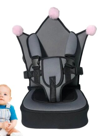 Universal Child Safety Seat Mat: Adjustable Stroller Seat Pad and Car Seat Cushion