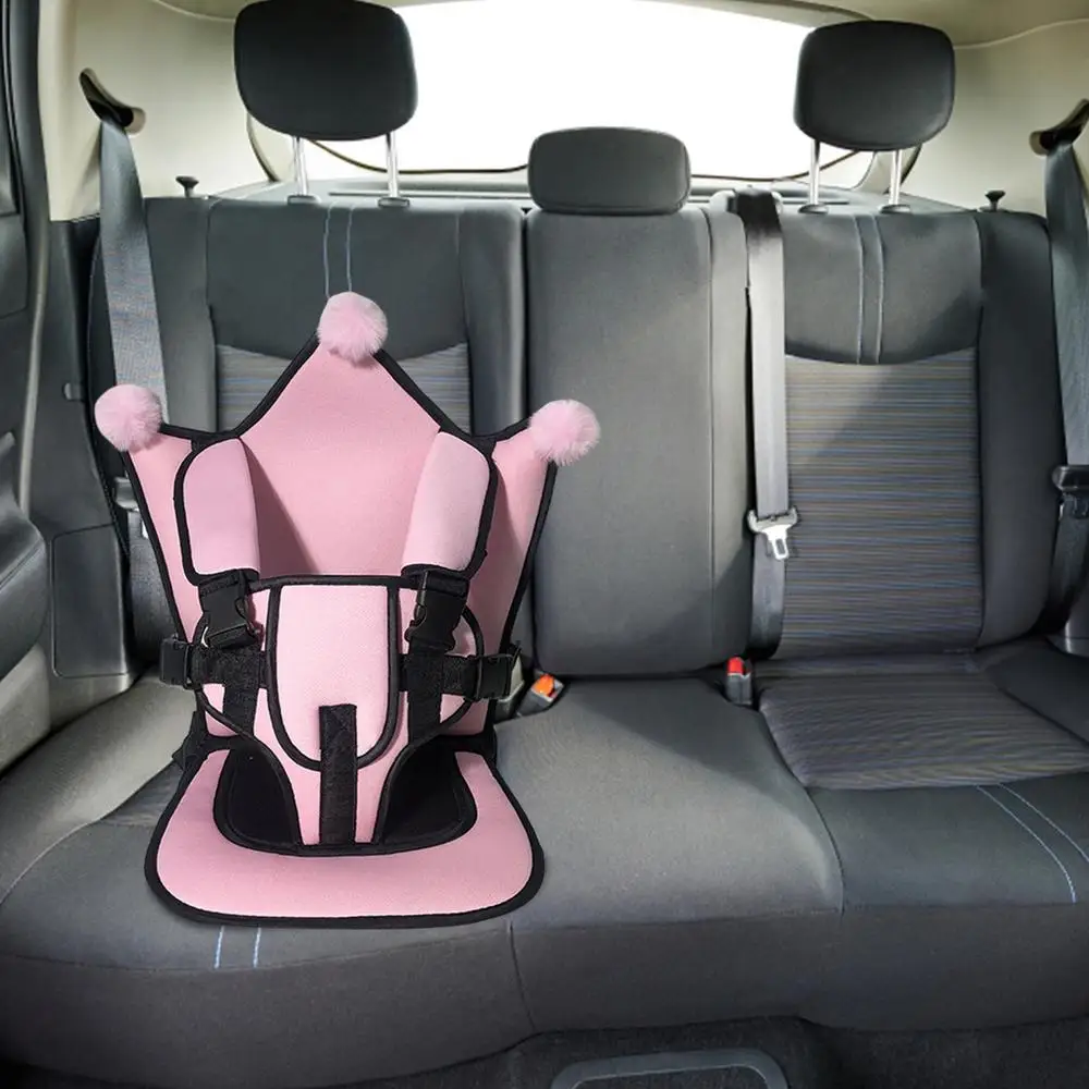 Universal Child Safety Seat Mat: Adjustable Stroller Seat Pad and Car Seat Cushion